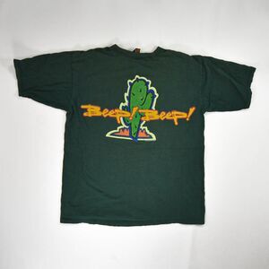 Vintage 90s Looney Tunes The Road Runner Wile E. Coyote "Beep Beep" T-Shirt - L